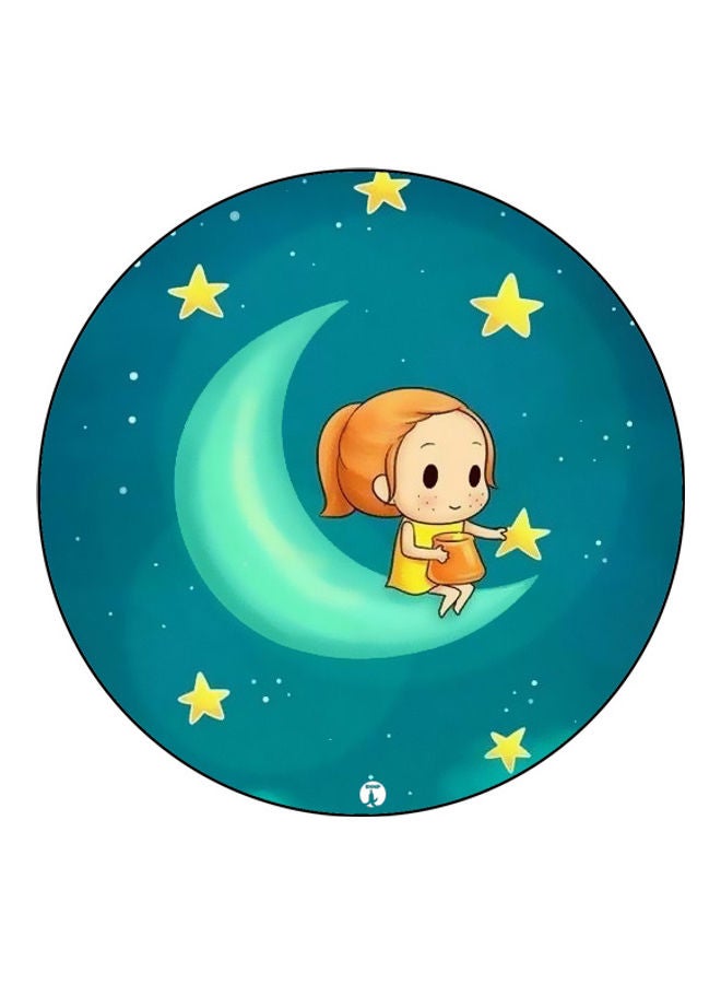 بي بي لوحة ماوس مزينة بطبعة متعدد الألوان - Image 1