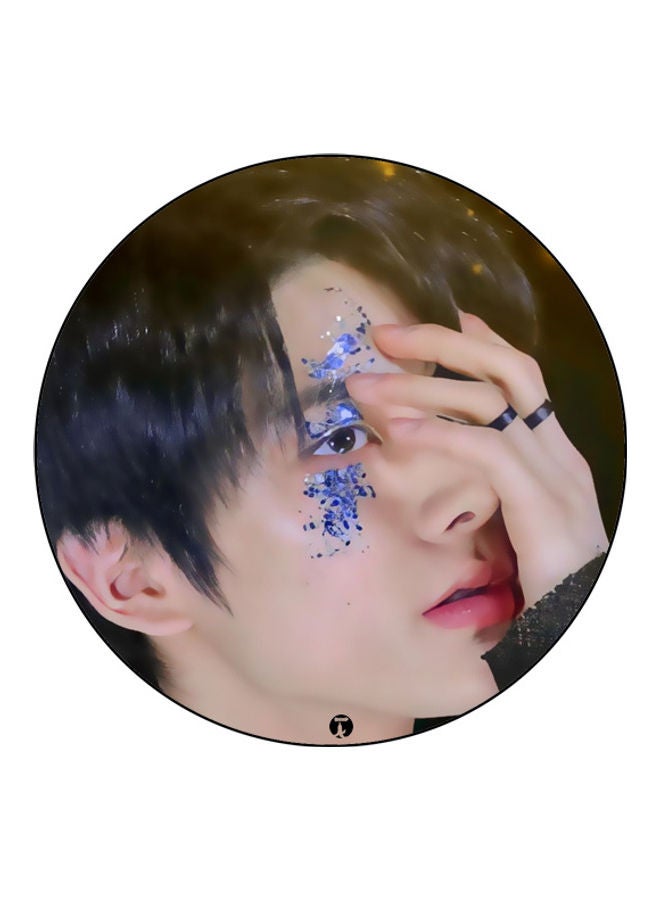 بي بي لوحة ماوس مزينة بطبعة متعدد الألوان - Image 1