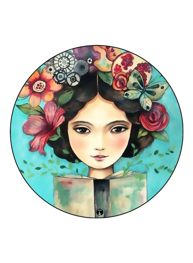 بي بي لوحة ماوس مزينة بطبعة متعدد الألوان - Image 1