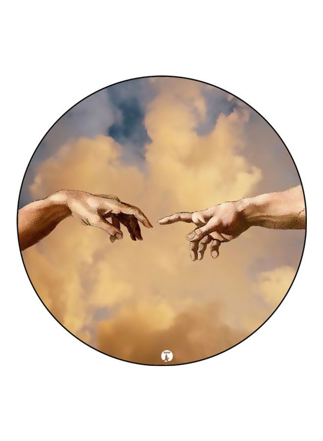 بي بي لوحة ماوس مزينة بطبعة متعدد الألوان - Image 1