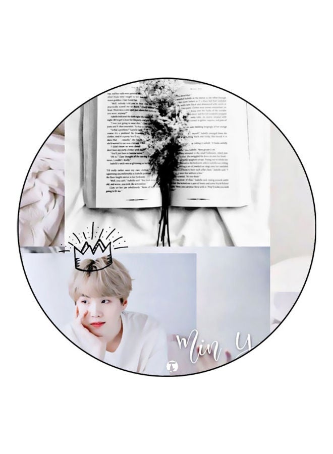 بي بي لوحة ماوس مزينة بطبعة متعدد الألوان - Image 1