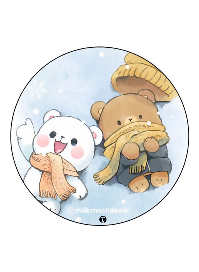 بي بي لوحة ماوس مزينة بطبعة متعدد الألوان - Image 1