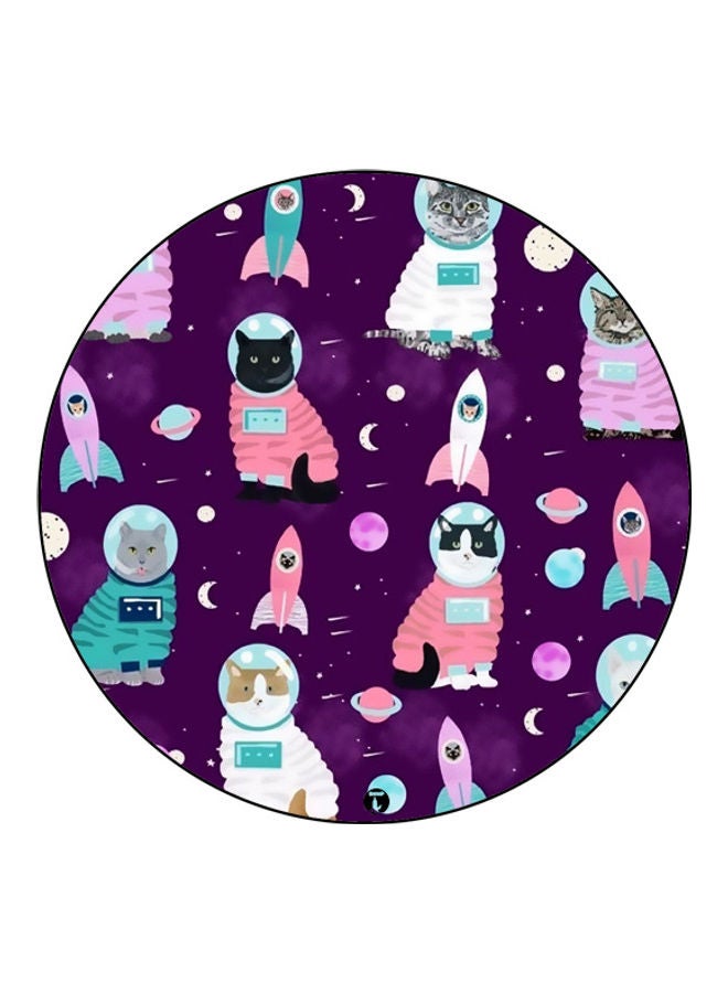 بي بي لوحة ماوس مزينة بطبعة متعدد الألوان - Image 1