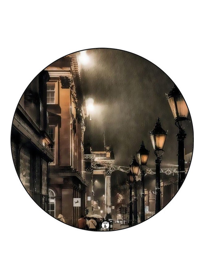 بي بي لوحة ماوس مزينة بطبعة متعدد الألوان - Image 1