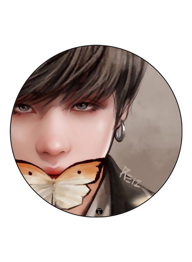 بي بي لوحة ماوس مزينة بطبعة متعدد الألوان - Image 1