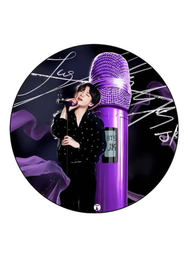 بي بي لوحة ماوس مزينة بطبعة متعدد الألوان - Image 1