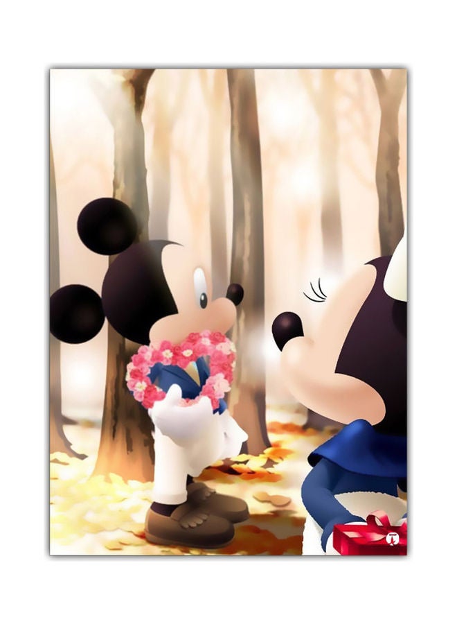 بي بي لوحة ماوس مزينة بطبعة متعدد الألوان - Image 1