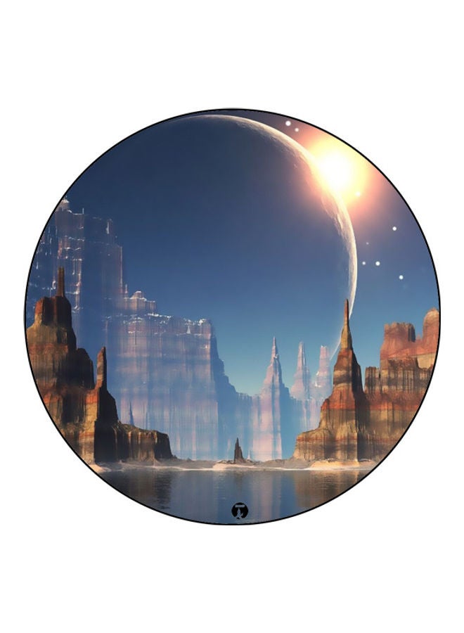 بي بي لوحة ماوس مزينة بطبعة متعدد الألوان - Image 1