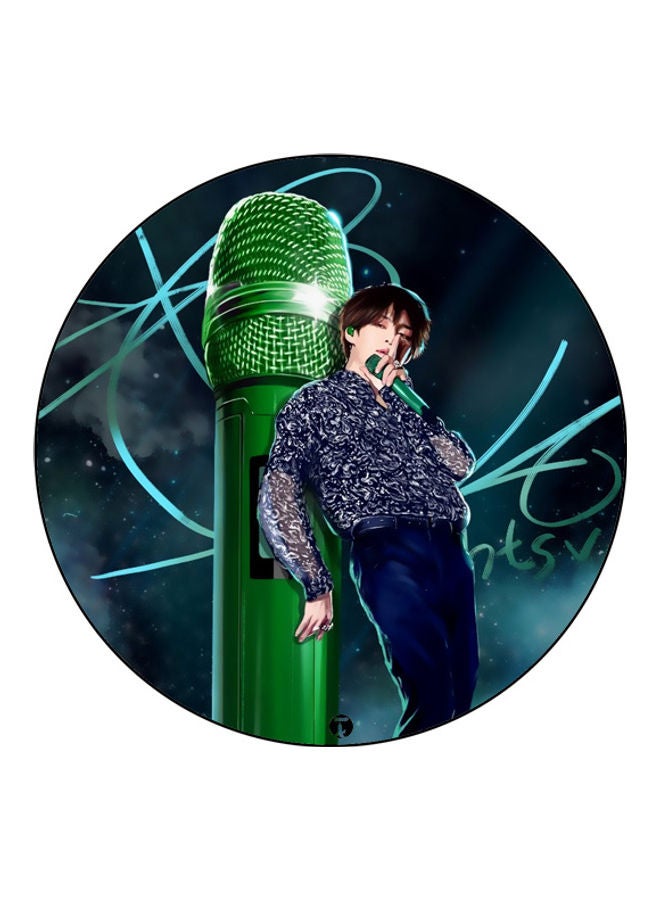 بي بي لوحة ماوس مزينة بطبعة متعدد الألوان - Image 1