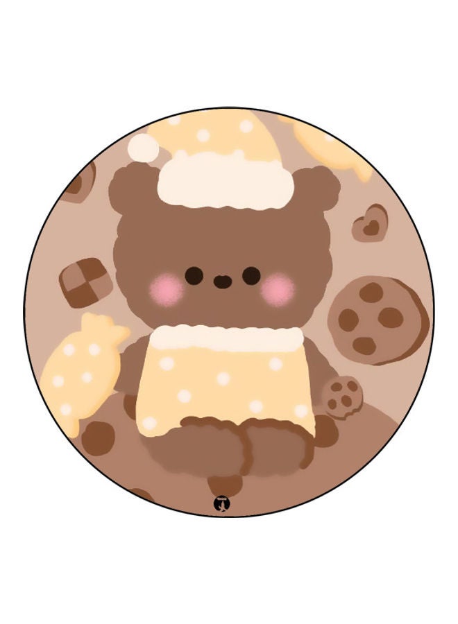 بي بي لوحة ماوس مزينة بطبعة متعدد الألوان - Image 1