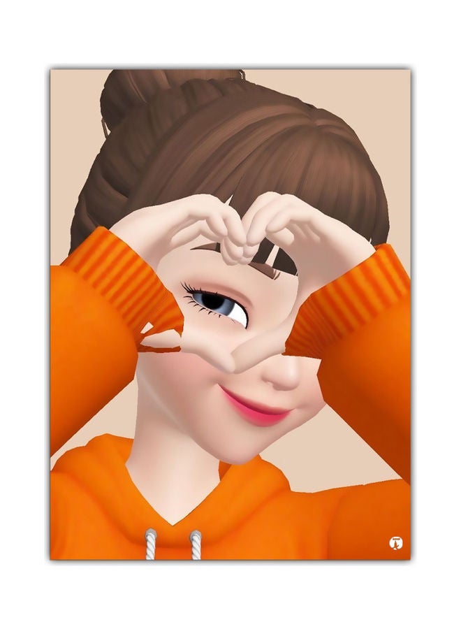 بي بي لوحة ماوس مزينة بطبعة متعدد الألوان - Image 1