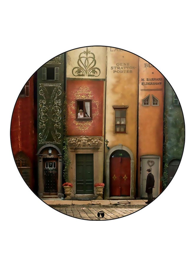 بي بي لوحة ماوس مزينة بطبعة متعدد الألوان - Image 1