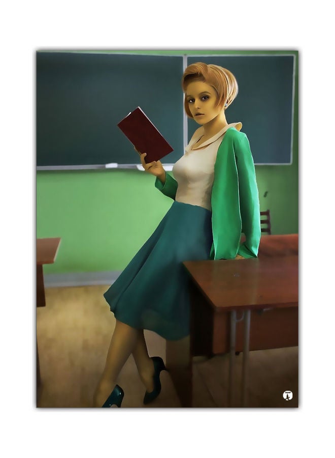 بي بي لوحة ماوس مزينة بطبعة متعدد الألوان - Image 1