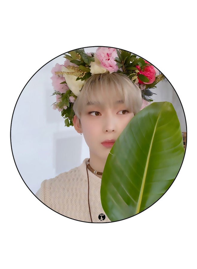 بي بي لوحة ماوس مزينة بطبعة متعدد الألوان - Image 1