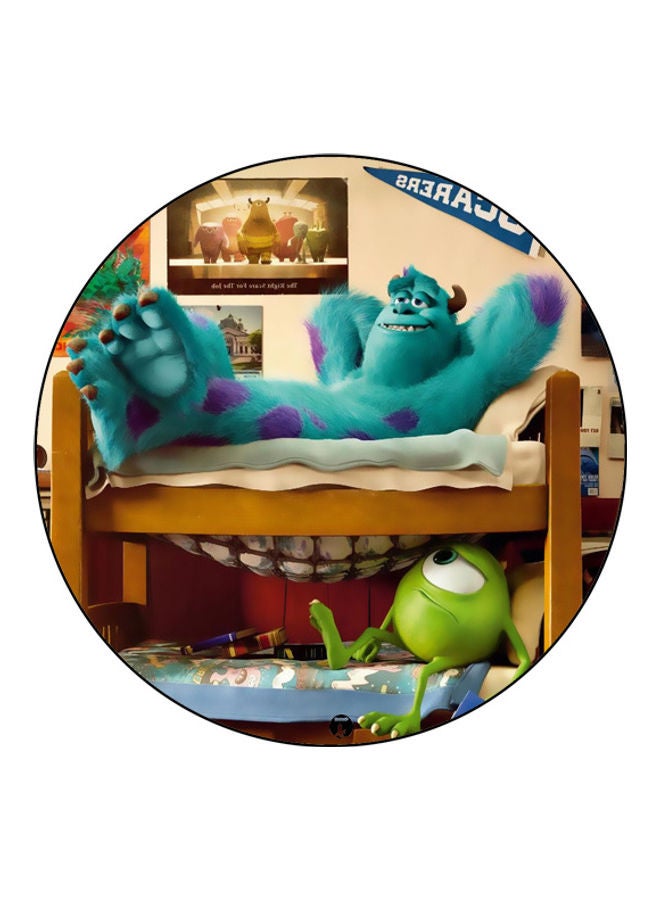 بي بي لوحة ماوس مزينة بطبعة متعدد الألوان - Image 1