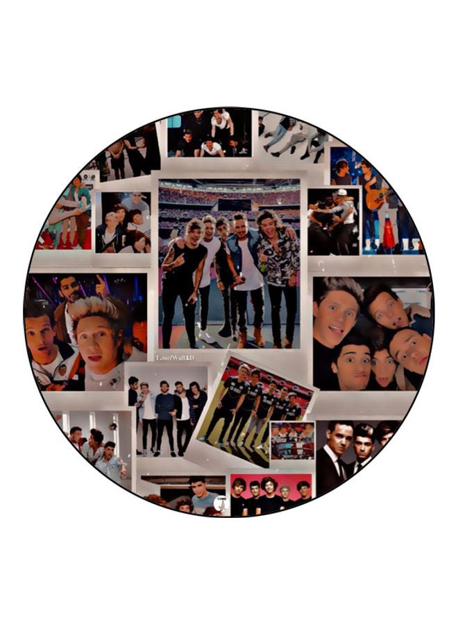 بي بي لوحة ماوس مزينة بطبعة متعدد الألوان - Image 1