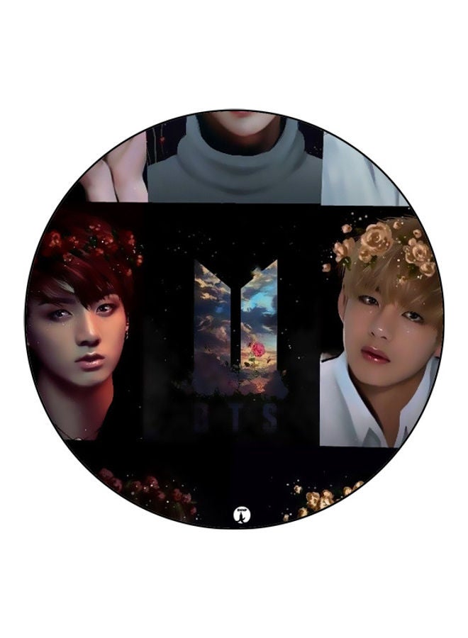 بي بي لوحة ماوس مزينة بطبعة متعدد الألوان - Image 1