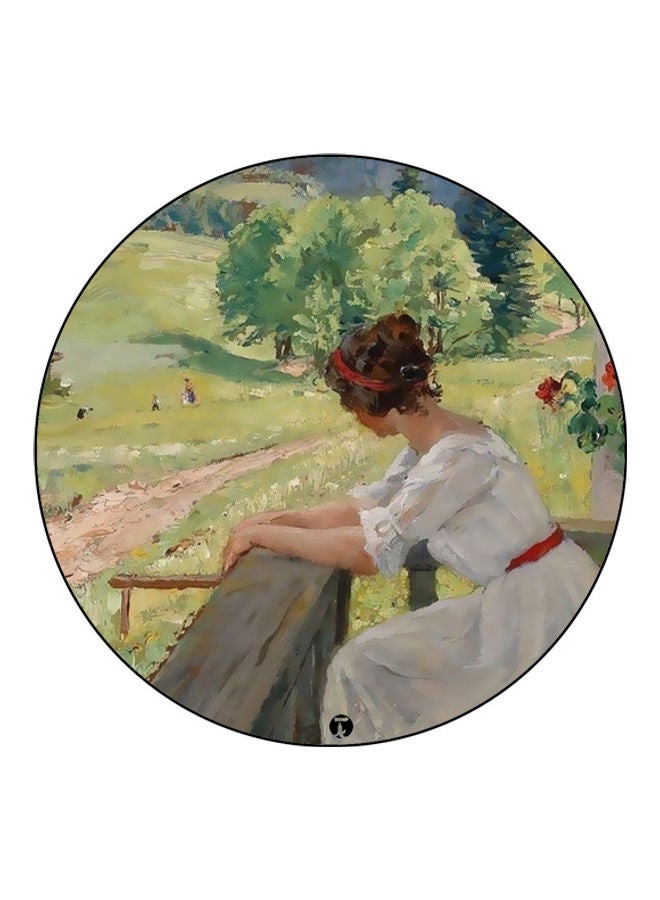 بي بي لوحة ماوس مزينة بطبعة متعدد الألوان - Image 1