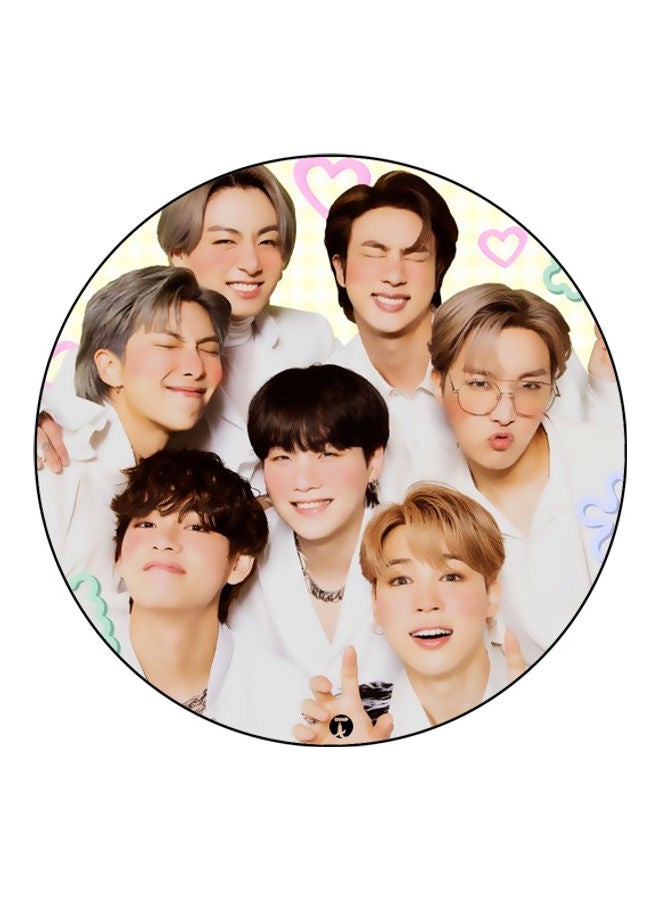 بي بي لوحة ماوس مزينة بطبعة متعدد الألوان - Image 1