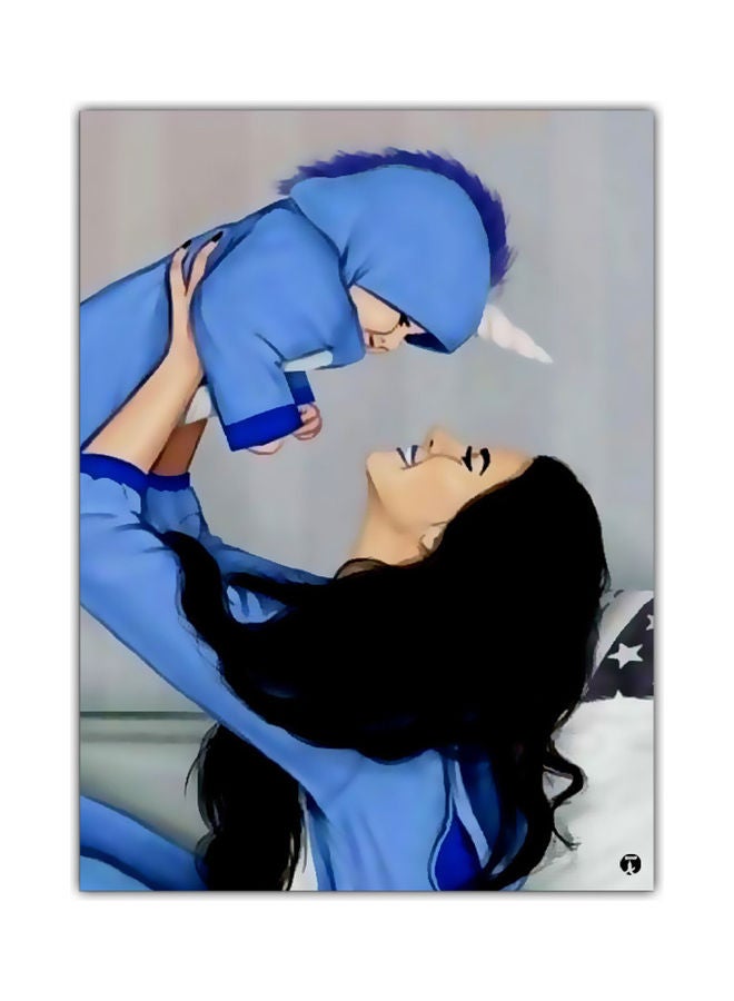 بي بي لوحة ماوس مزينة بطبعة متعدد الألوان - Image 1