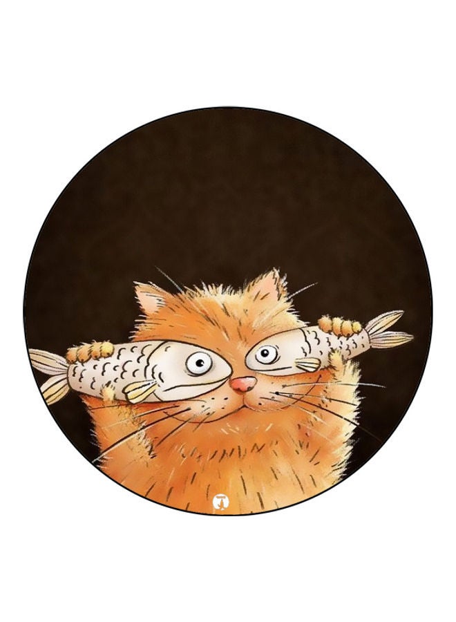 بي بي لوحة ماوس مزينة بطبعة متعدد الألوان - Image 1