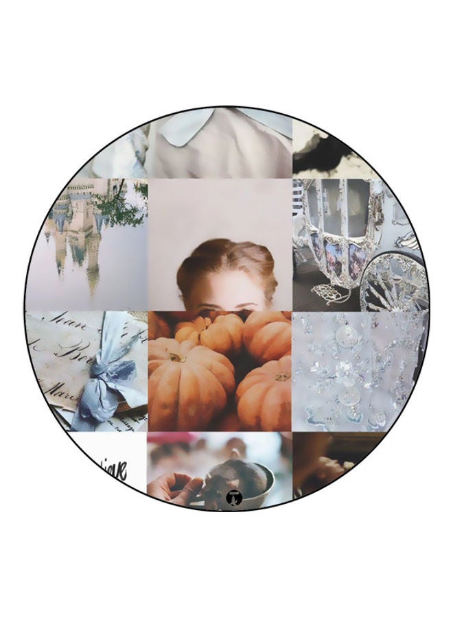 بي بي لوحة ماوس مزينة بطبعة متعدد الألوان - Image 1