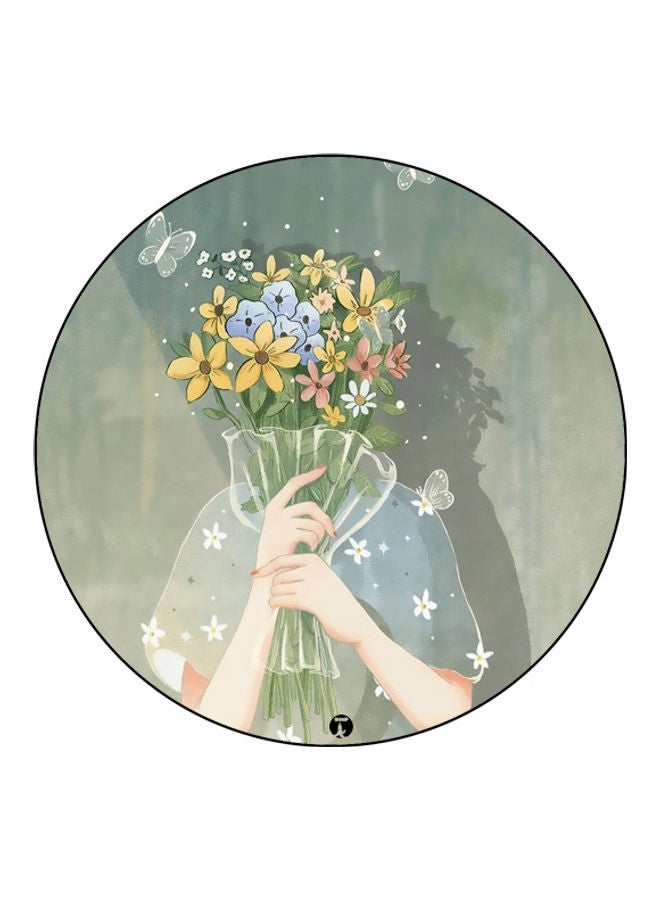 بي بي لوحة ماوس مزينة بطبعة متعدد الألوان - Image 1