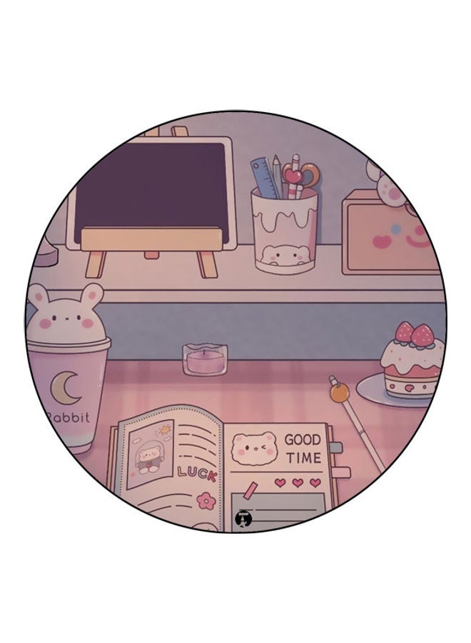 بي بي لوحة ماوس مزينة بطبعة متعدد الألوان - Image 1