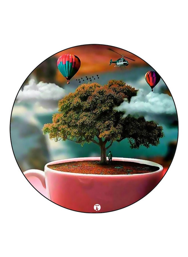 بي بي لوحة ماوس مزينة بطبعة متعدد الألوان - Image 1