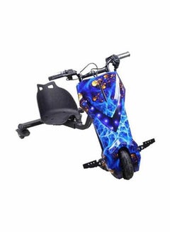 AGD 3-Wheeler Portable Lightweight Led Electric Drift Ride On Scooter For Kids Multicolour 94x60x64cm  - Image 2