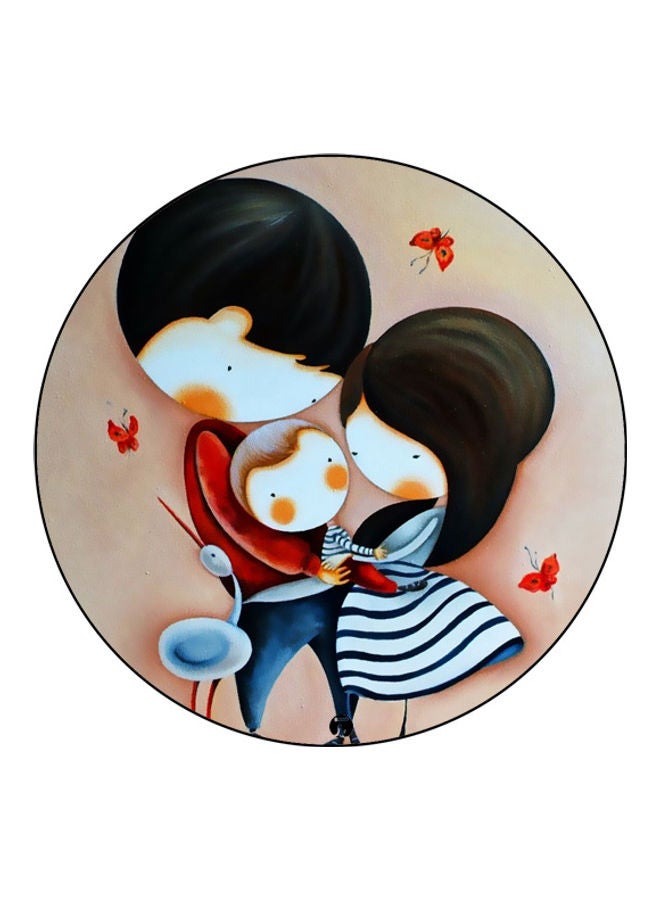 بي بي لوحة ماوس مزينة بطبعة متعدد الألوان - Image 1