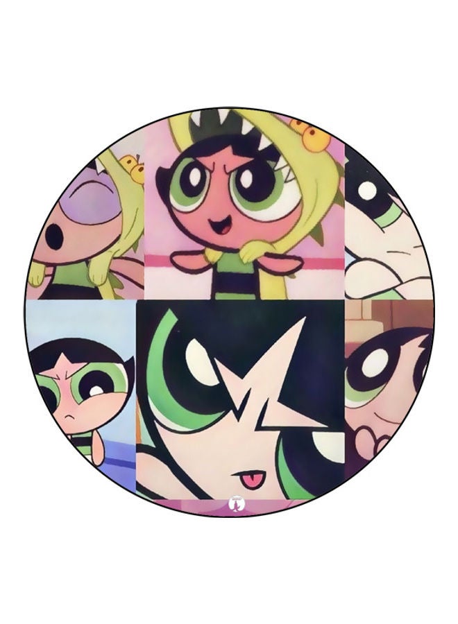 بي بي لوحة ماوس مزينة بطبعة متعدد الألوان - Image 1