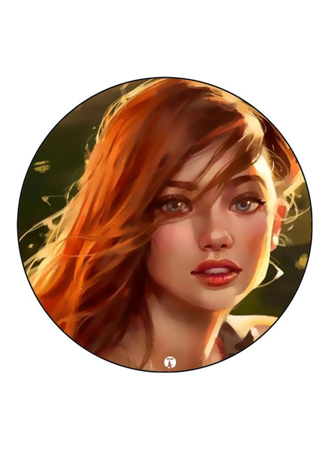 بي بي لوحة ماوس مزينة بطبعة متعدد الألوان - Image 1