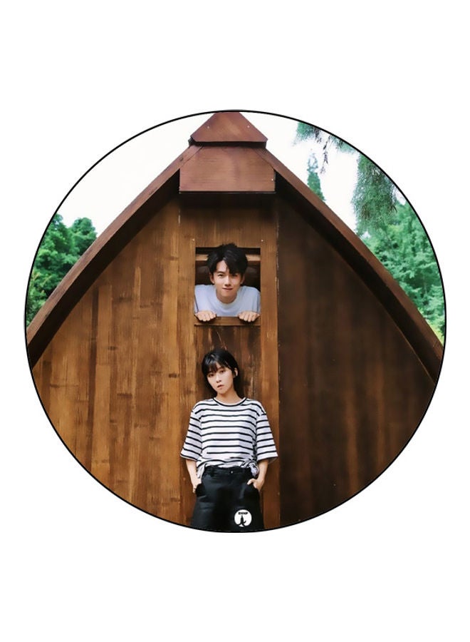 بي بي لوحة ماوس مزينة بطبعة متعدد الألوان - Image 1