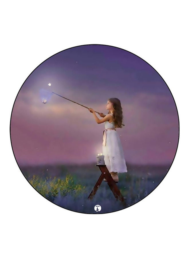 بي بي لوحة ماوس مزينة بطبعة متعدد الألوان - Image 1