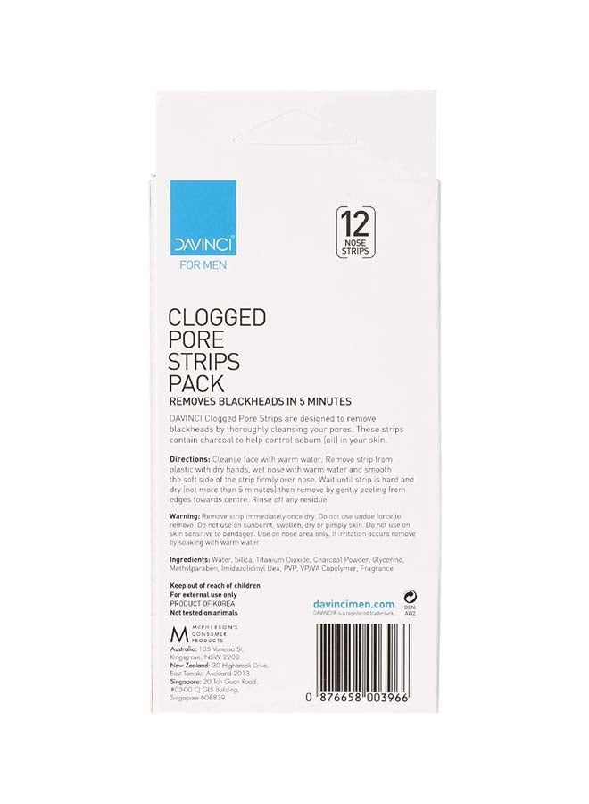 Davinci 12 Piece Clogged Pore Nose Strips  - Image 2