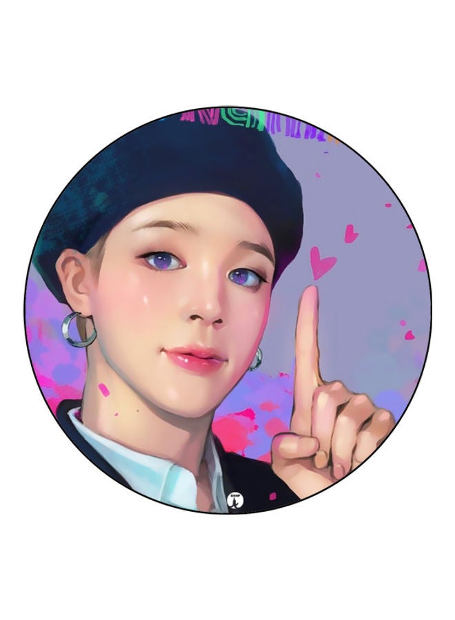 بي بي لوحة ماوس مزينة بطبعة متعدد الألوان - Image 1