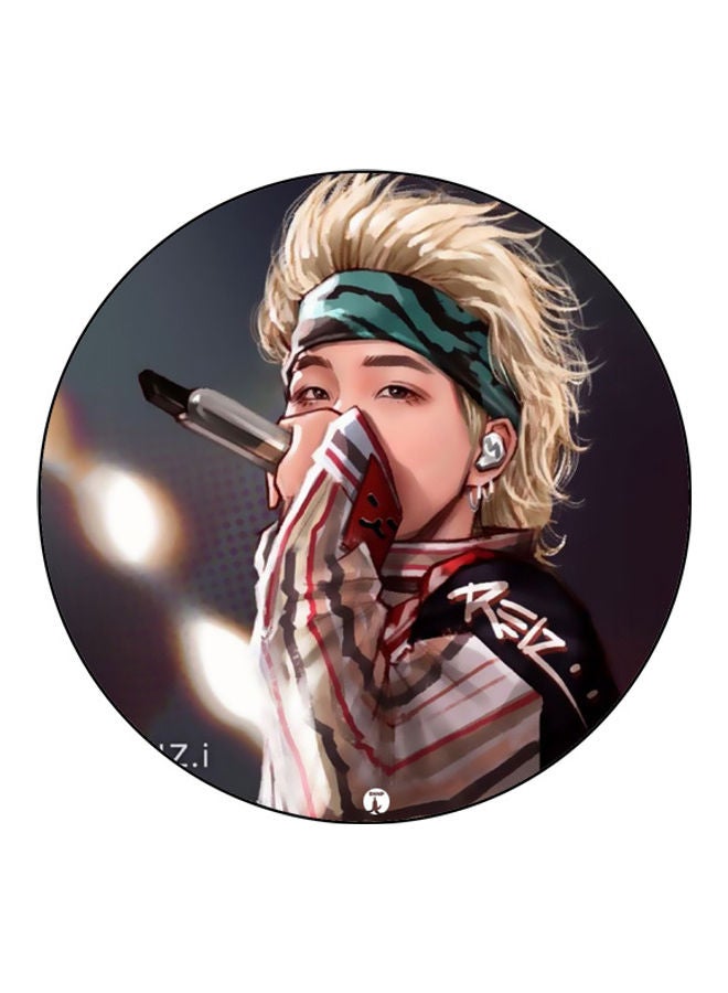 بي بي لوحة ماوس مزينة بطبعة متعدد الألوان - Image 1