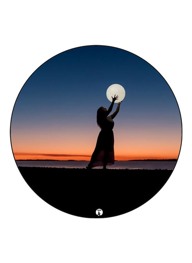 بي بي لوحة ماوس مزينة بطبعة متعدد الألوان - Image 1