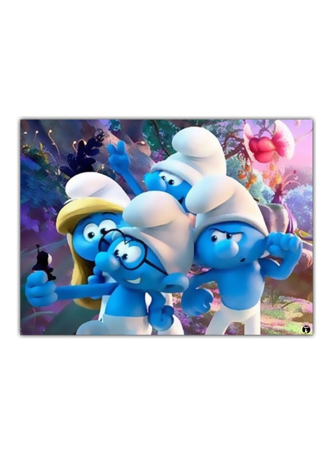 بي بي لوحة ماوس مزينة بطبعة متعدد الألوان - Image 1