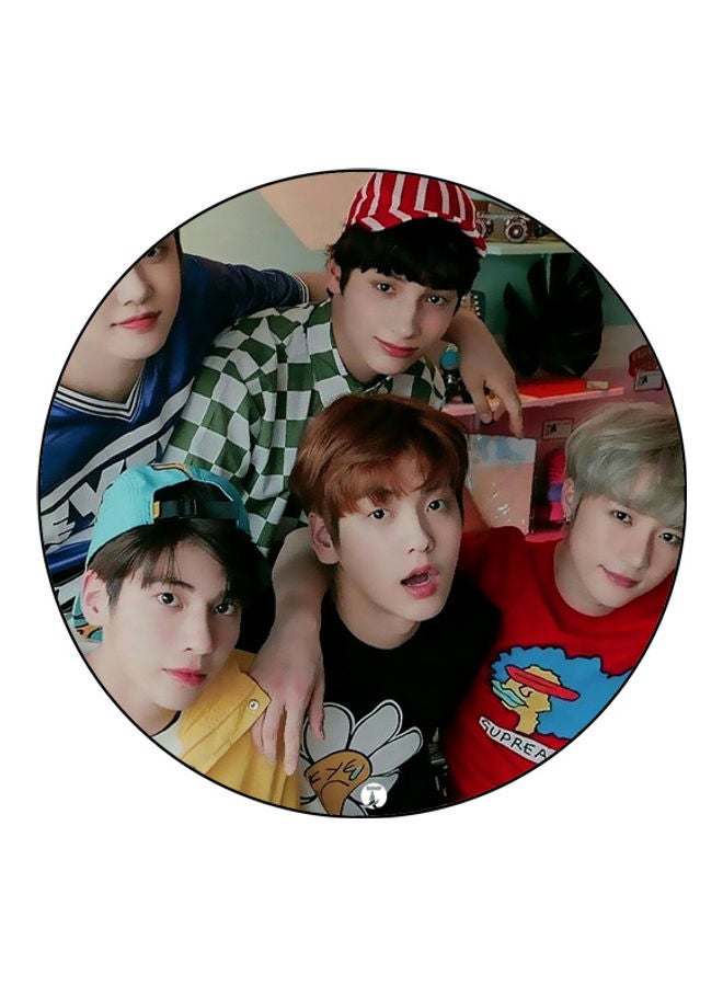 بي بي لوحة ماوس مزينة بطبعة متعدد الألوان - Image 1