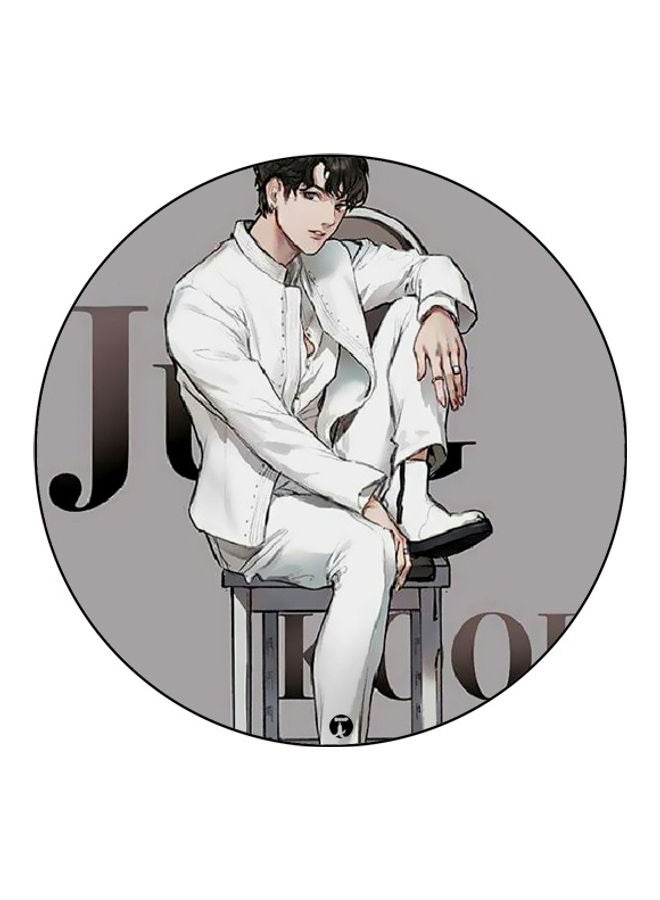 بي بي لوحة ماوس مزينة بطبعة متعدد الألوان - Image 1