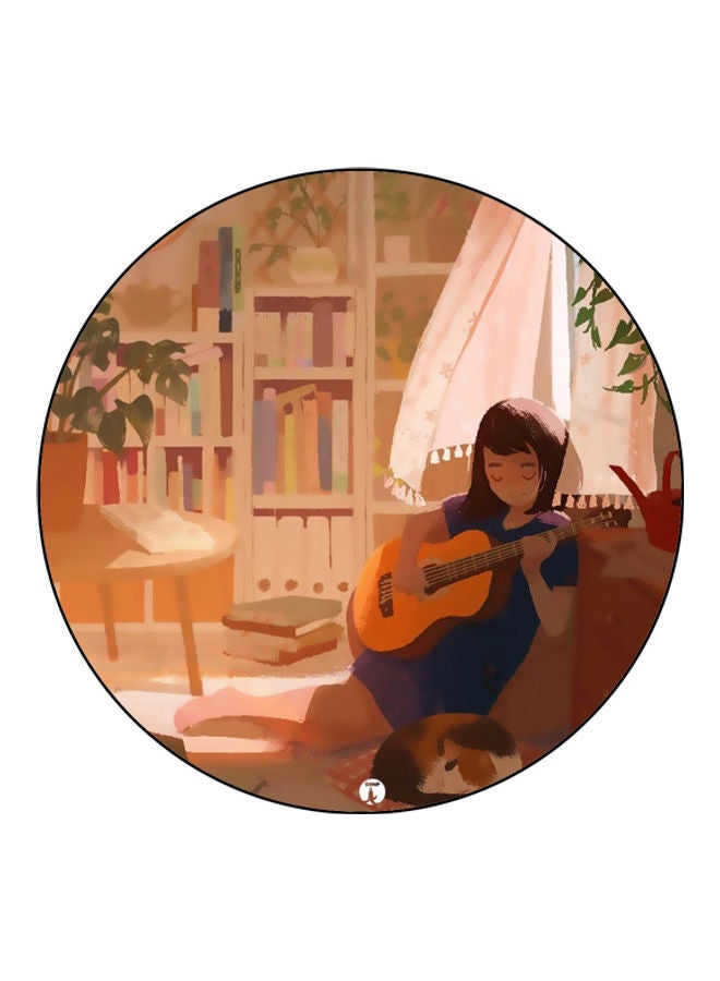 بي بي لوحة ماوس مزينة بطبعة متعدد الألوان - Image 1