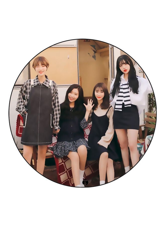 بي بي لوحة ماوس مزينة بطبعة متعدد الألوان - Image 1