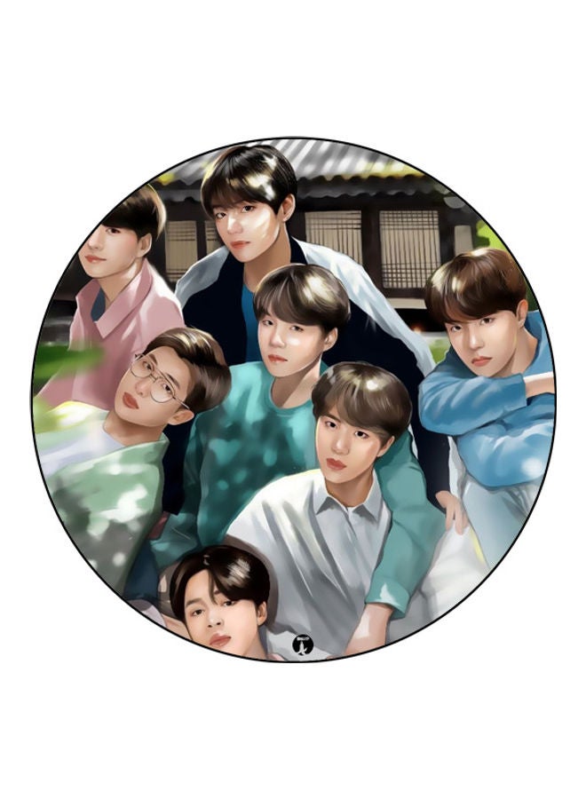 بي بي لوحة ماوس مزينة بطبعة متعدد الألوان - Image 1