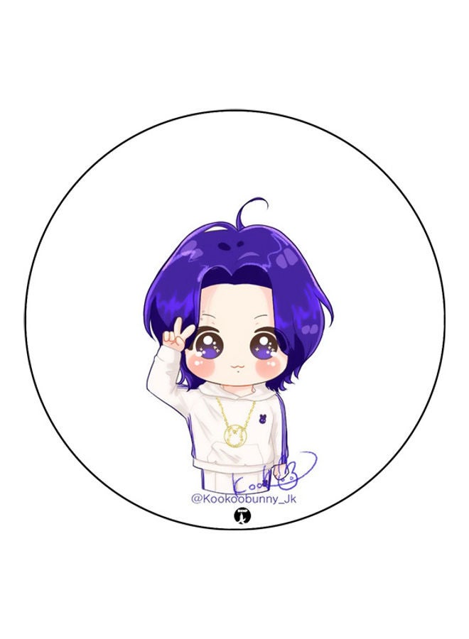 بي بي لوحة ماوس مزينة بطبعة متعدد الألوان - Image 1