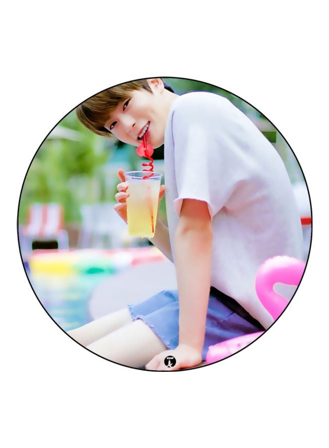 بي بي لوحة ماوس مزينة بطبعة متعدد الألوان - Image 1