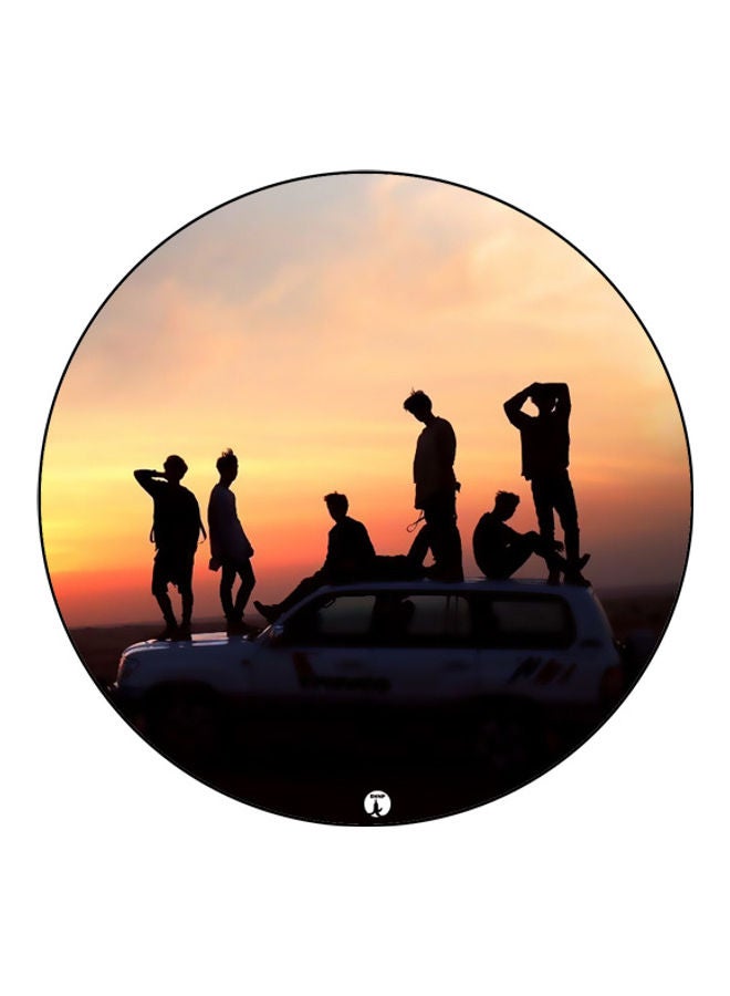 بي بي لوحة ماوس مزينة بطبعة متعدد الألوان - Image 1