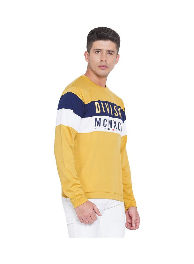 لورين سميث كنزة فضفاضة جرافيك أصفر - Image 3