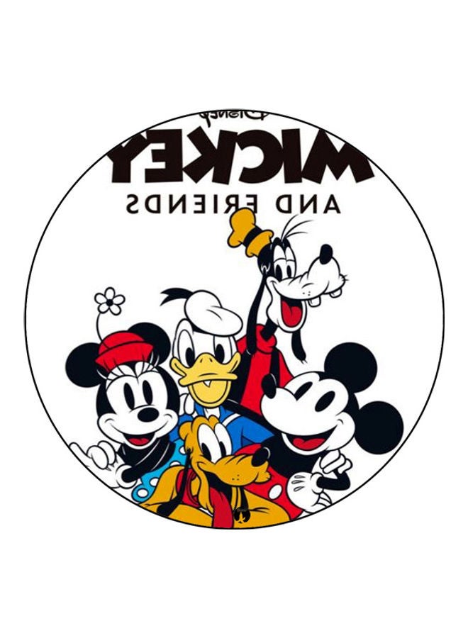 بي بي لوحة ماوس مزينة بطبعة متعدد الألوان - Image 1